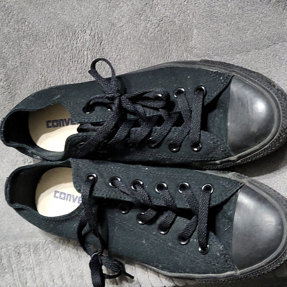 Mens black Converse